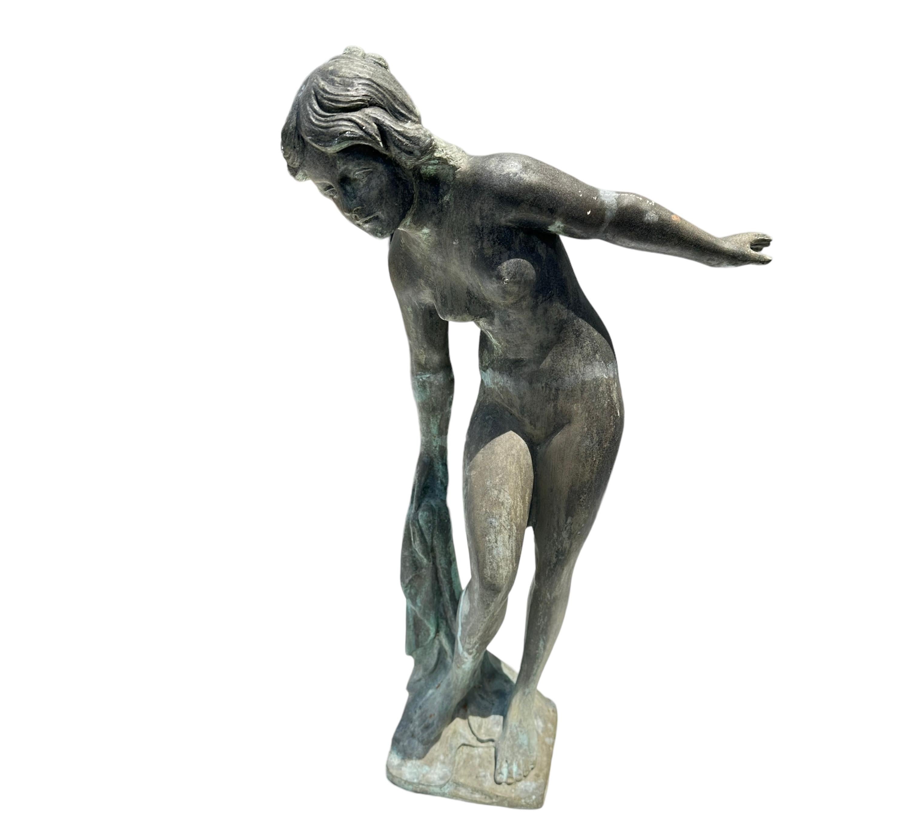 Bronze eines „Frauen mit Handtuch“ (Sonstiges)