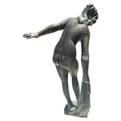 Vintage Bronze of a "Women With Towel"