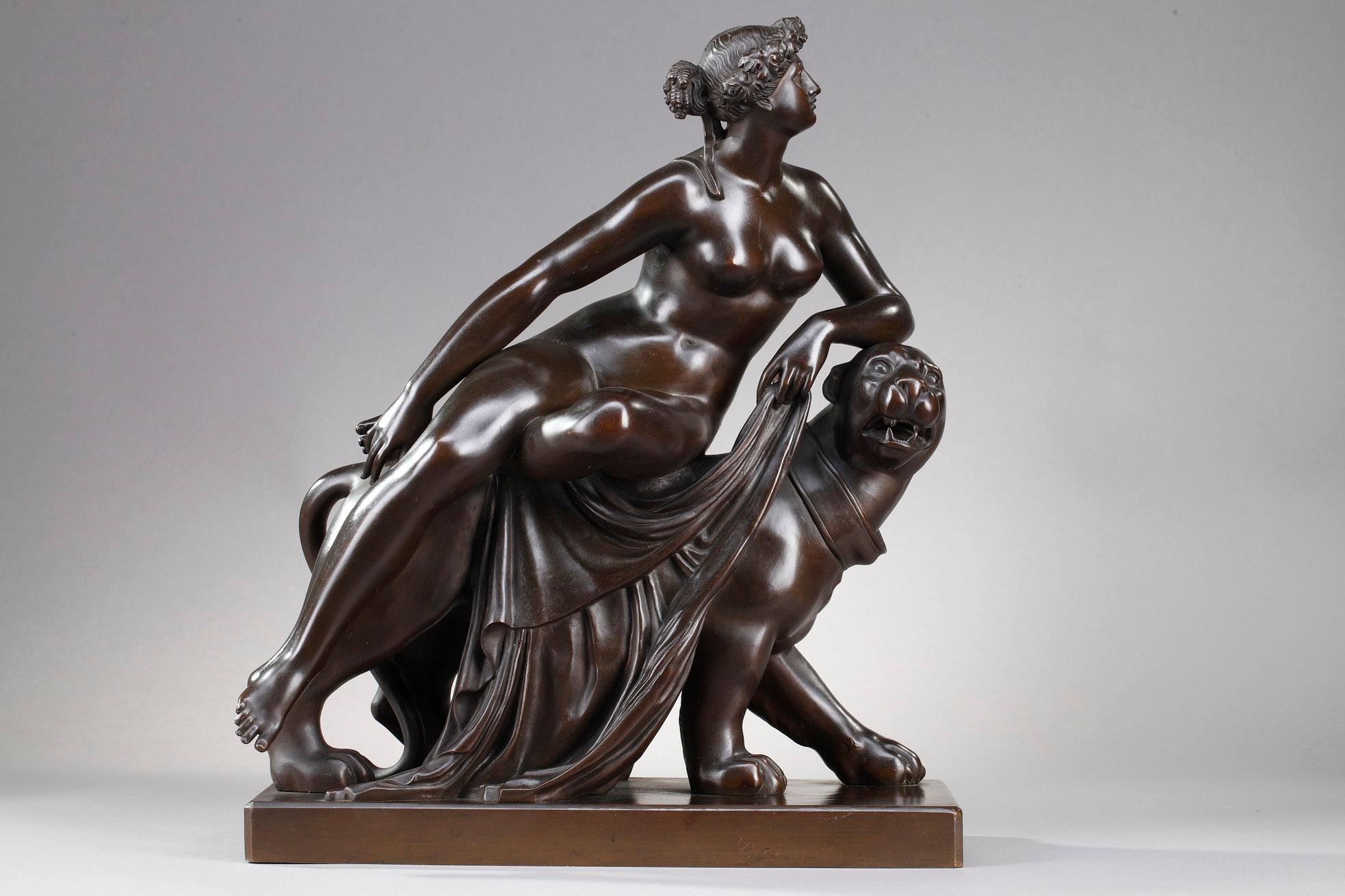 Bronze de « Ariane chevauchant une panthère », d'après Johann Heinrich Dannecker en vente 13
