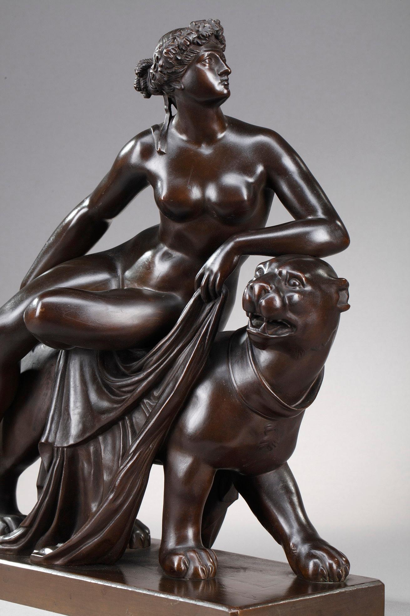 Bronze de « Ariane chevauchant une panthère », d'après Johann Heinrich Dannecker en vente 3