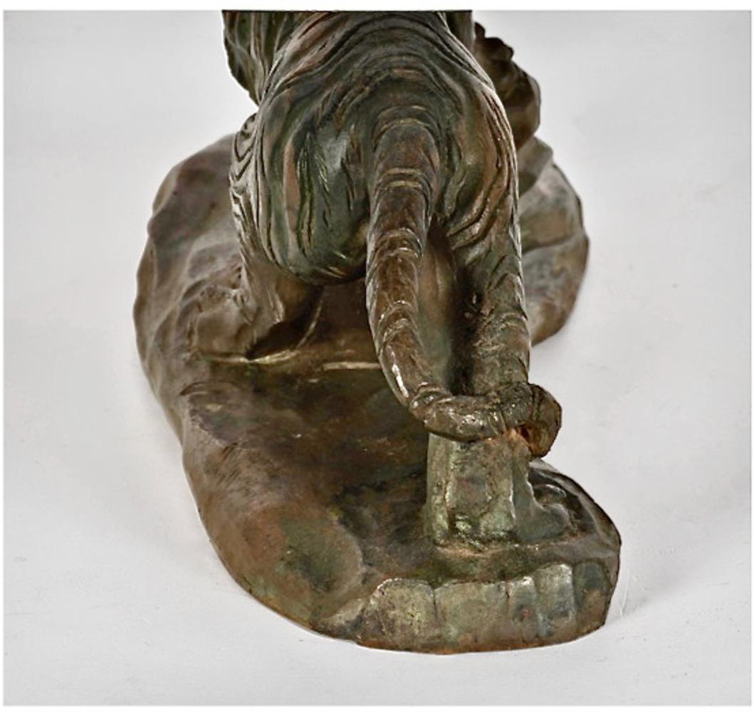 Bronze du tigre du Bengale en vente 3