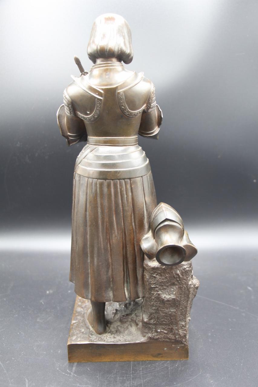 Bronze Of Joan Of Arc - Marie d'Orléans - Susse Brothers 19th Century (Französisch) im Angebot