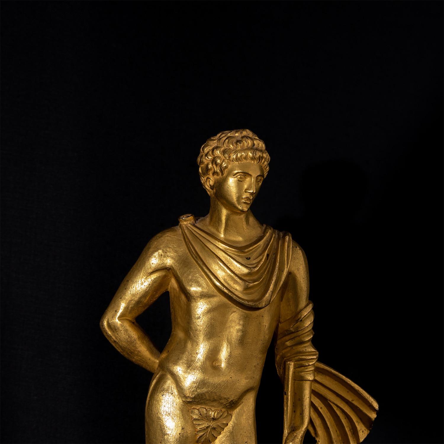 Bronzestatue von Meleager, frühes 19. Jahrhundert im Angebot 5