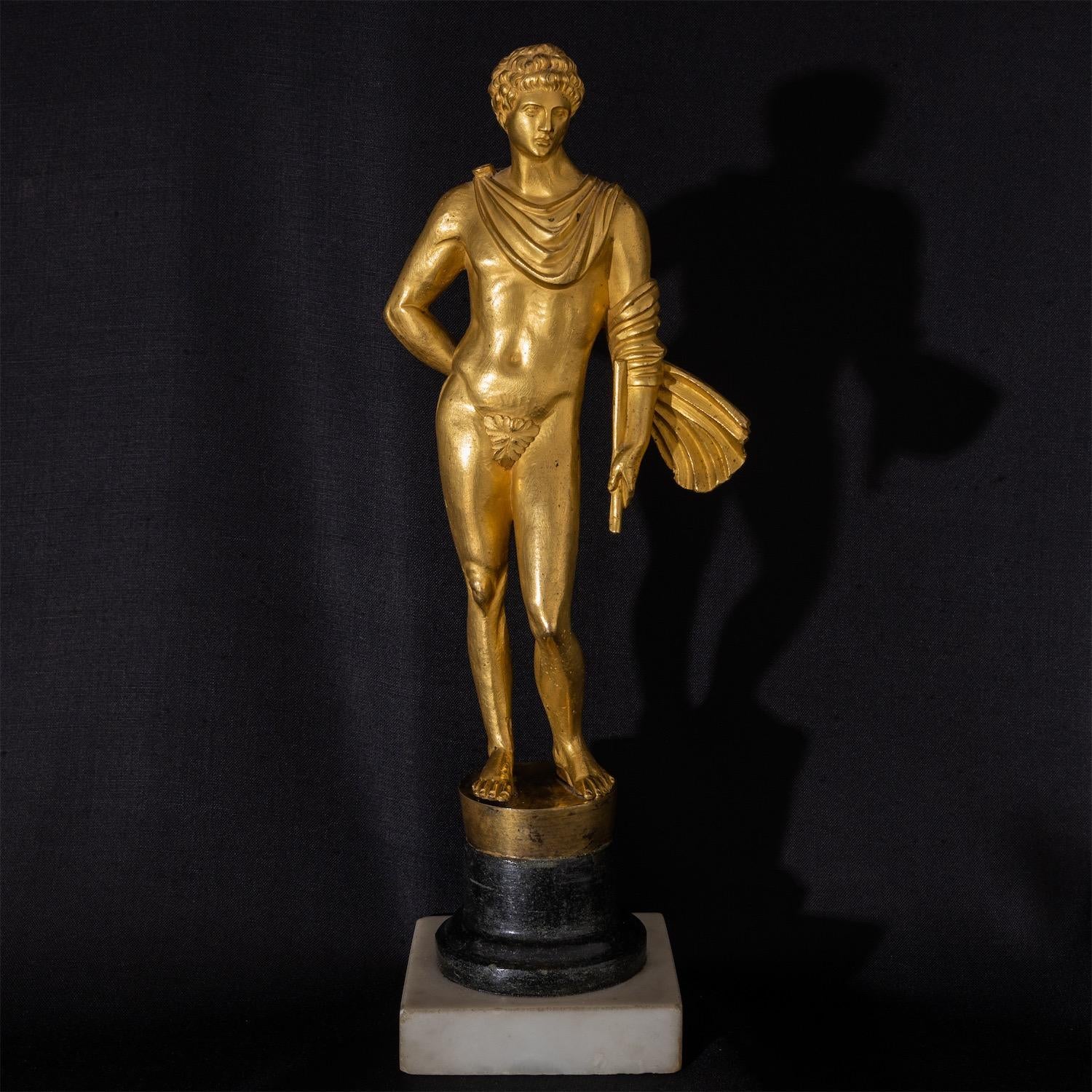 Bronze of Meleager, Early 19th Century In Good Condition For Sale In Greding, DE