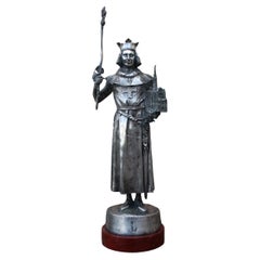 Bronze Of Saint Louis, Signed By Emmanuel Fremiet