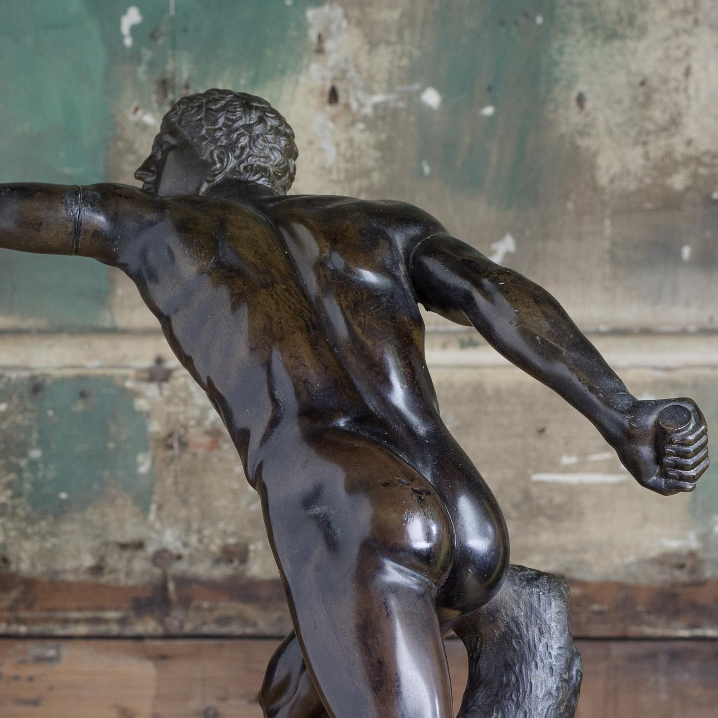 Bronze of the Borghese Gladiator 1