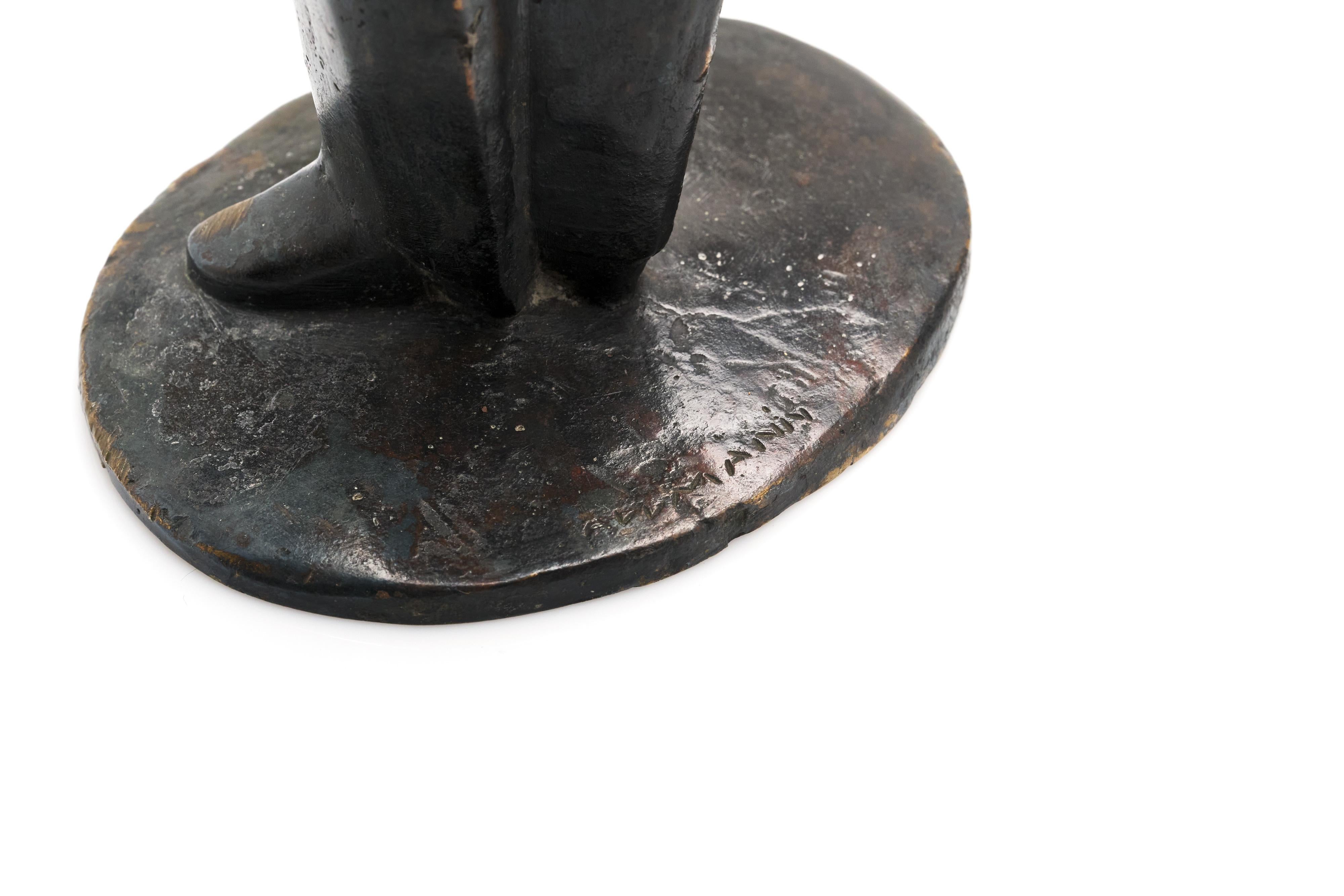 Modern Bronze of Well-Dressed Man