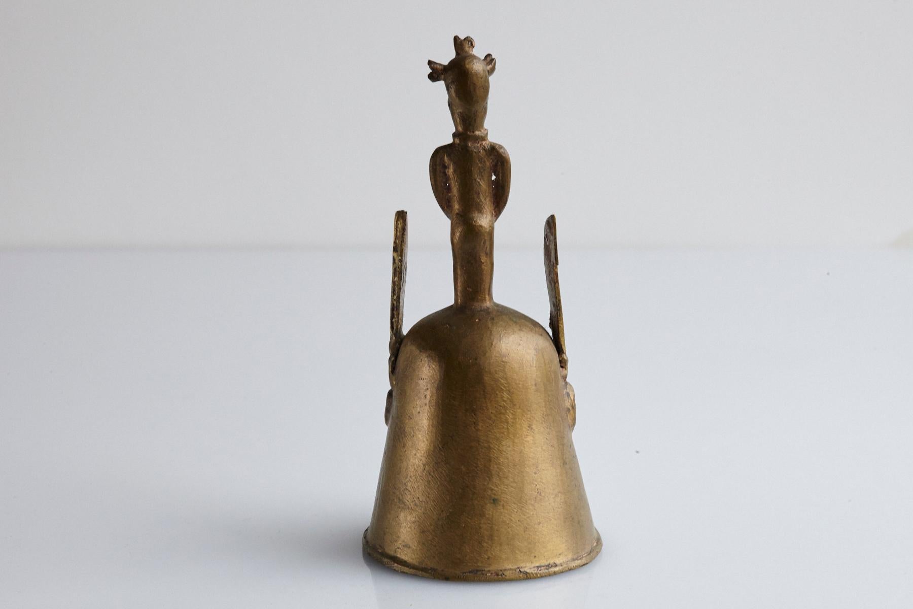 Mid-20th Century Bronze Ogboni Bell, 1960s
