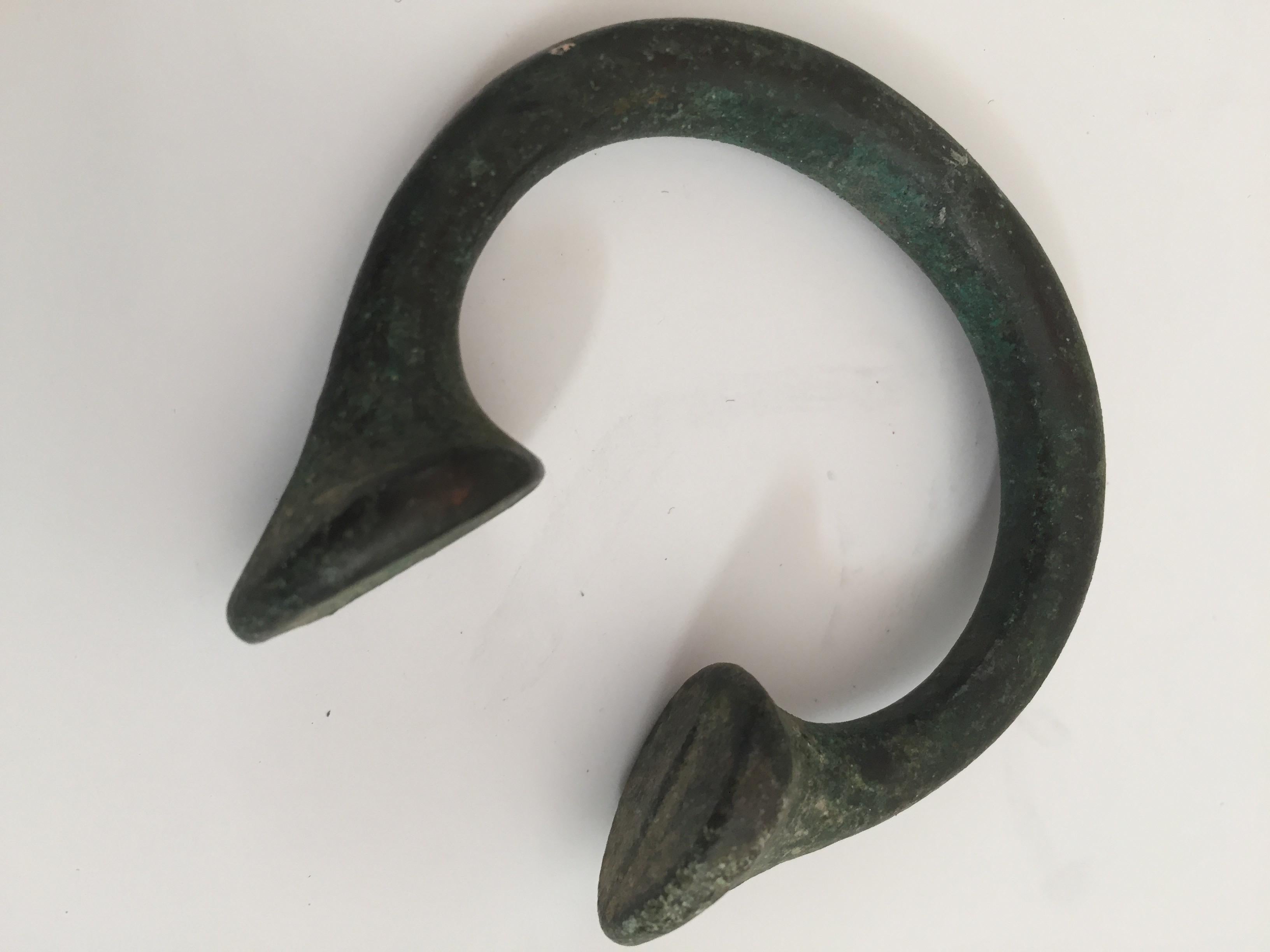 19th Century Bronze Okpoho-Type Manilla Currency from South-Eastern Nigeria