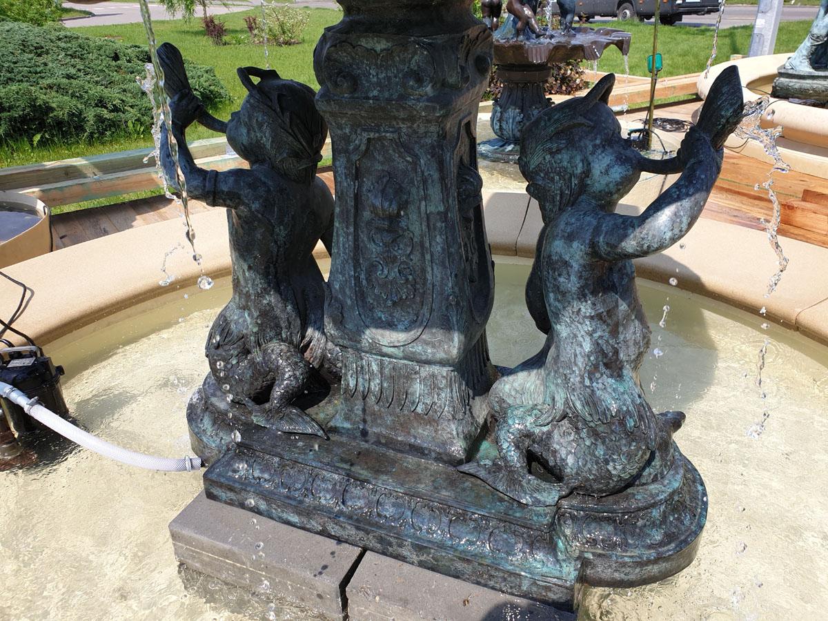 Bronze Old Palace Free-Standing Fountain 4