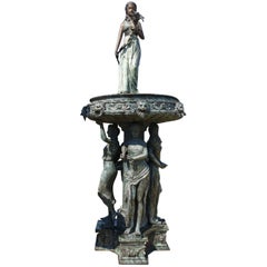 Bronze Old Palace Freestanding Fountain