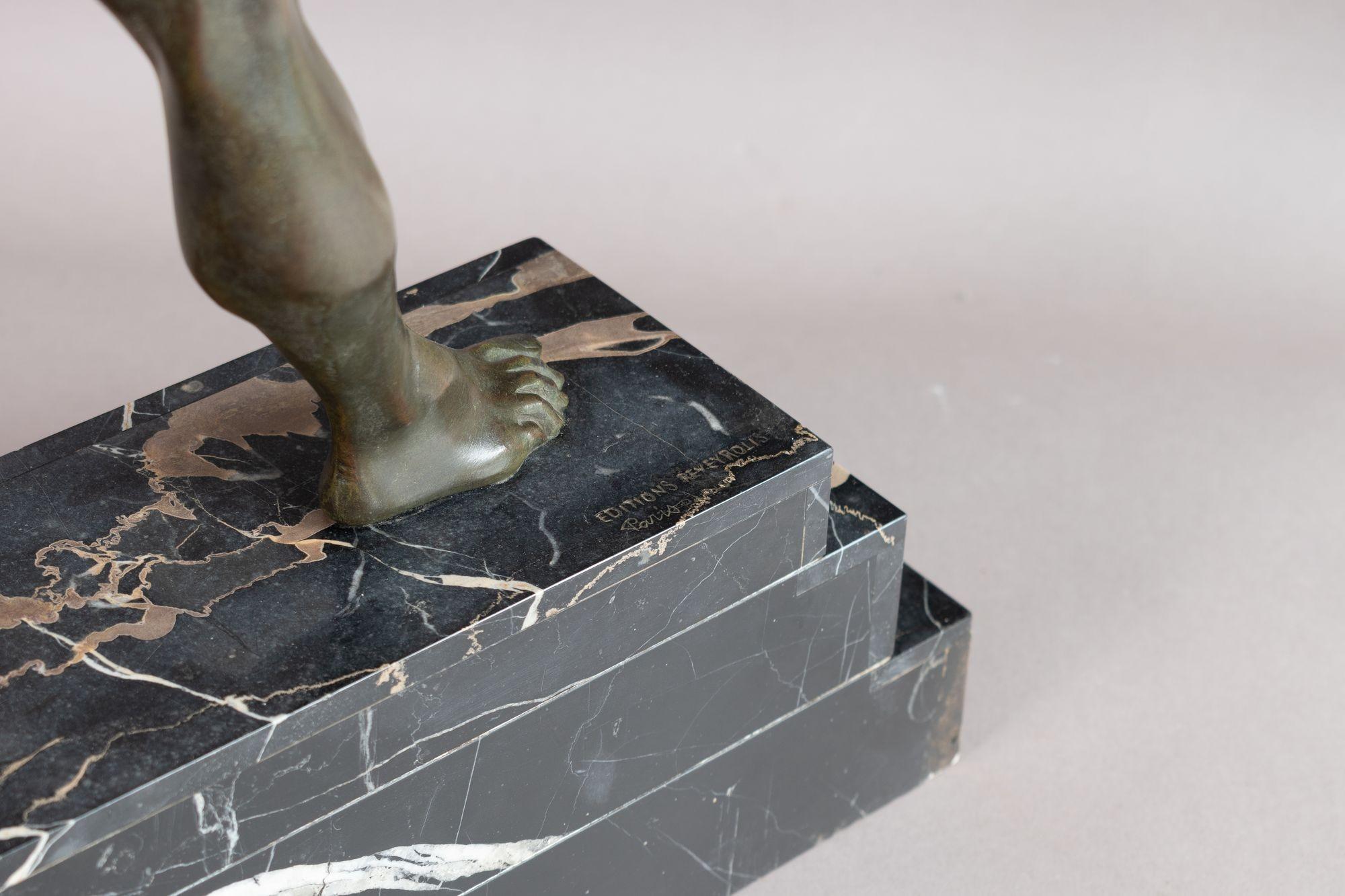 Bronze Olympian Figure For Sale 3
