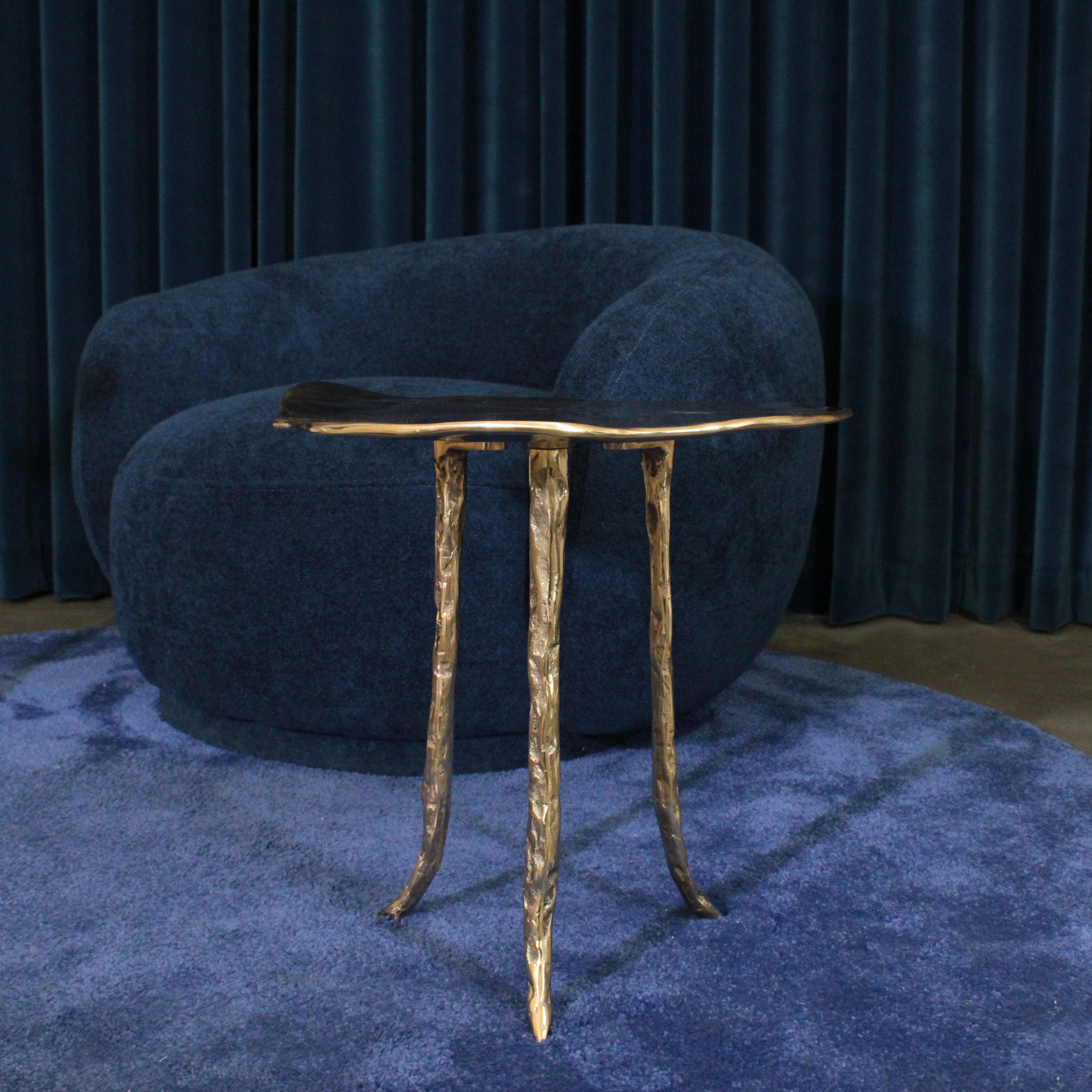 Mesa baja Onda de bronce by Studio Sunt en venta 6