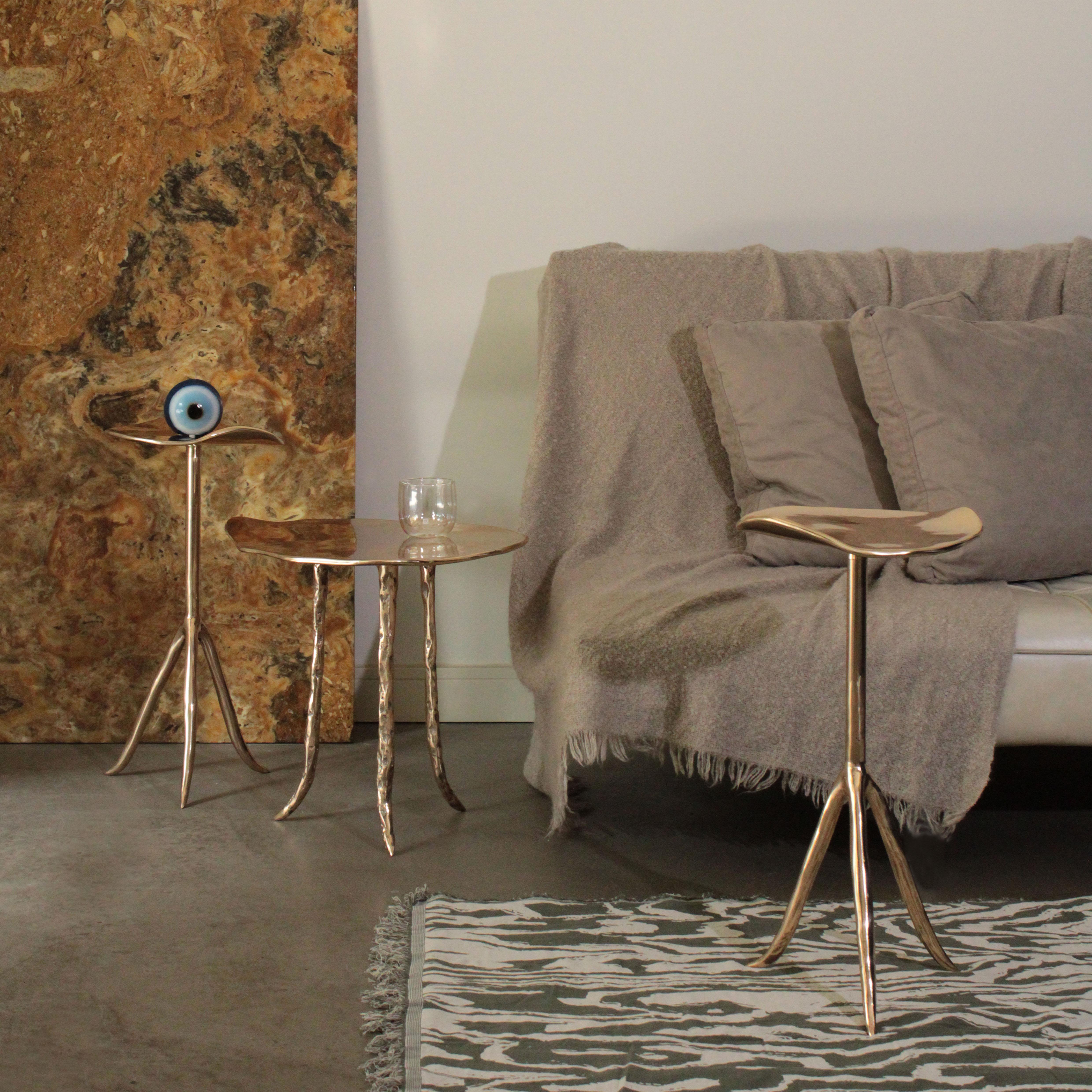 Mesa baja Onda de bronce by Studio Sunt en venta 10