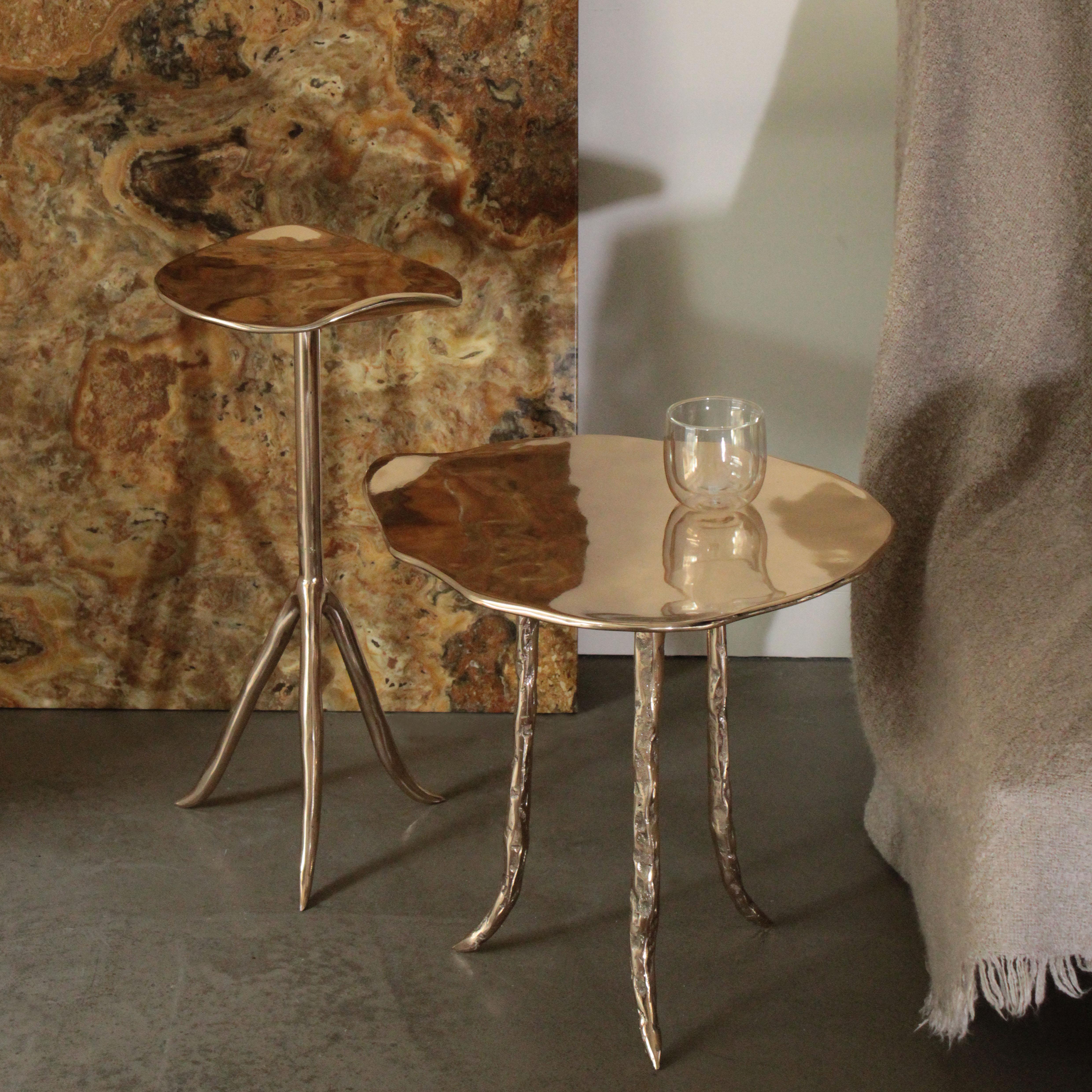 Mesa baja Onda de bronce by Studio Sunt en venta 11