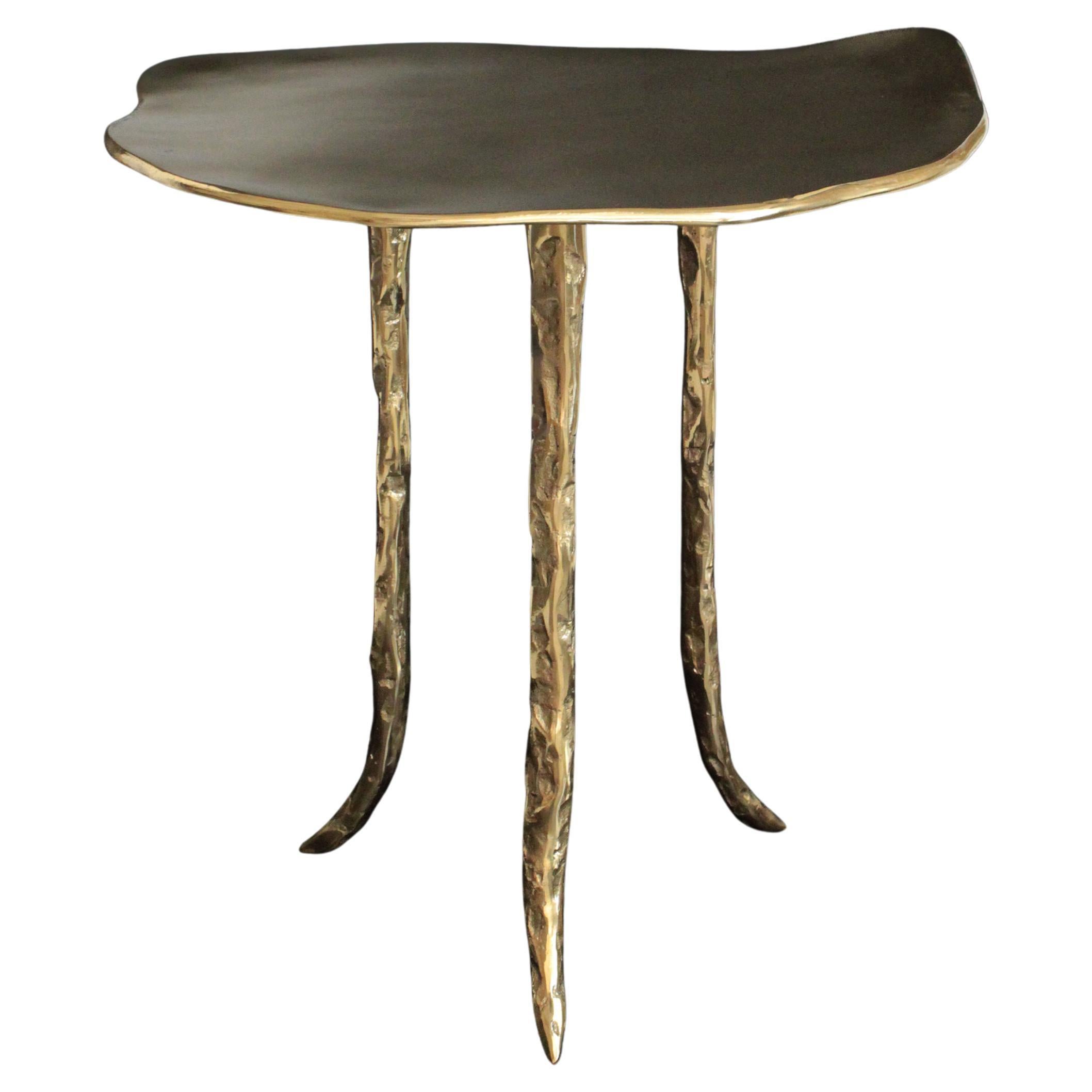 Mesa baja Onda de bronce by Studio Sunt en venta