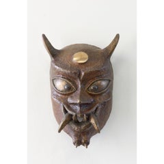 Bronze Oni Mask by Splady Art Studios