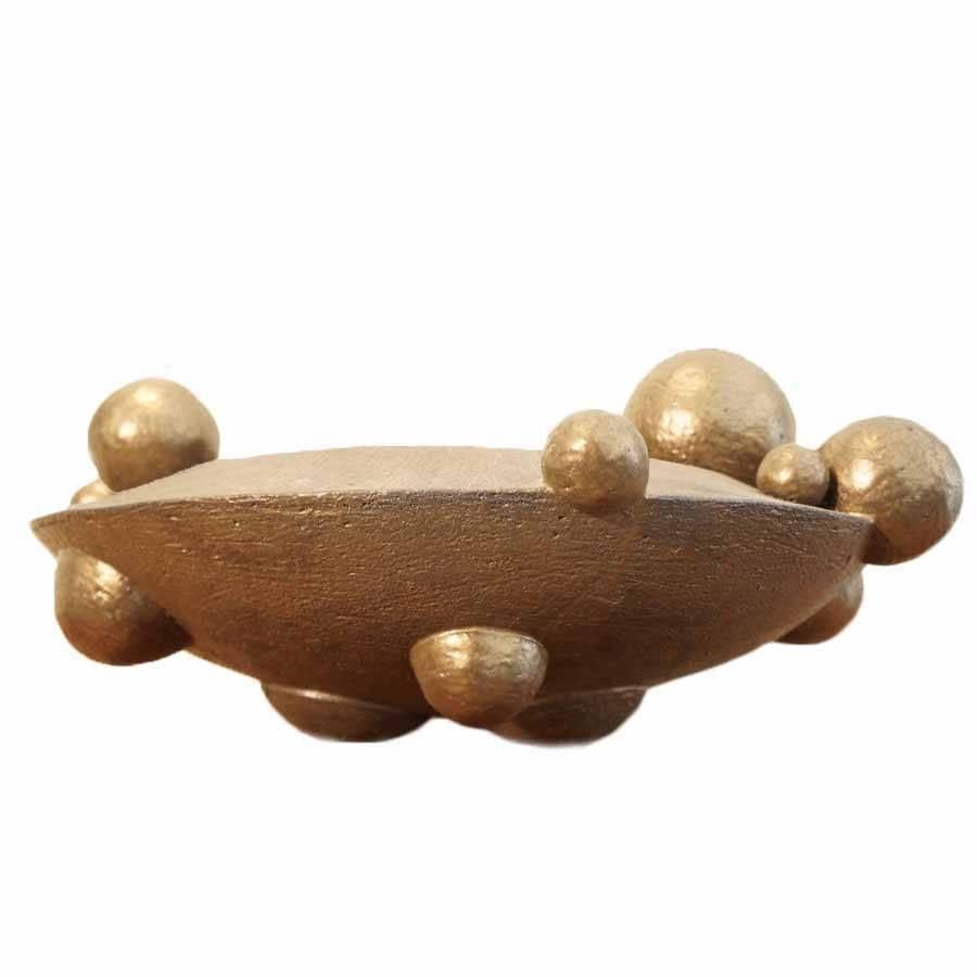 Bronze Orb Vessel For Sale