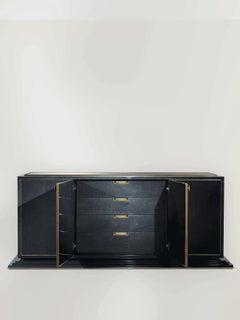 Bronze, Orsi, Mrs. Kamini Jivan, Sideboard, Grey Figured Sycamore, Bronze