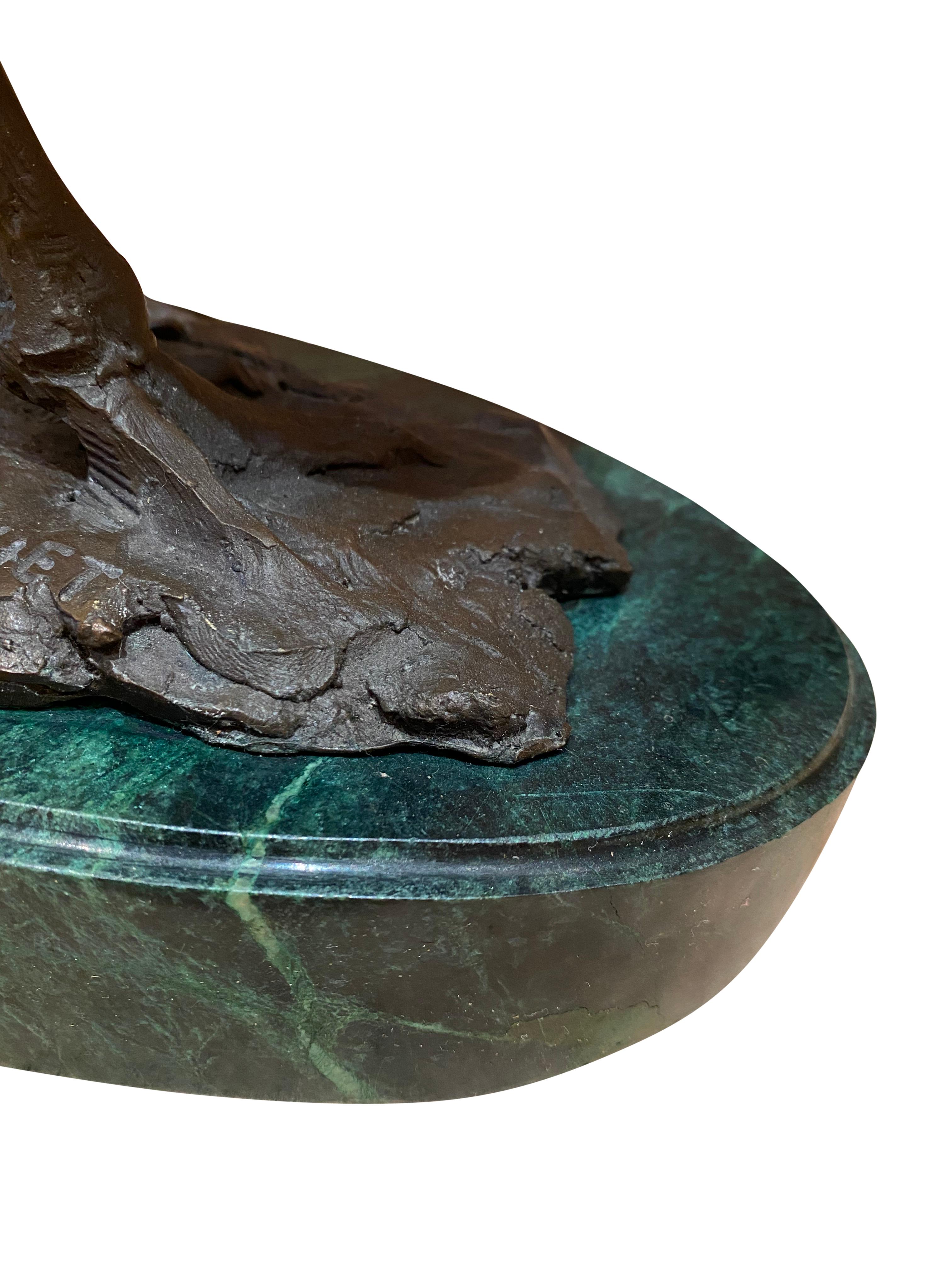 Bronze Ostritch Sculpture, 20th Century For Sale 1