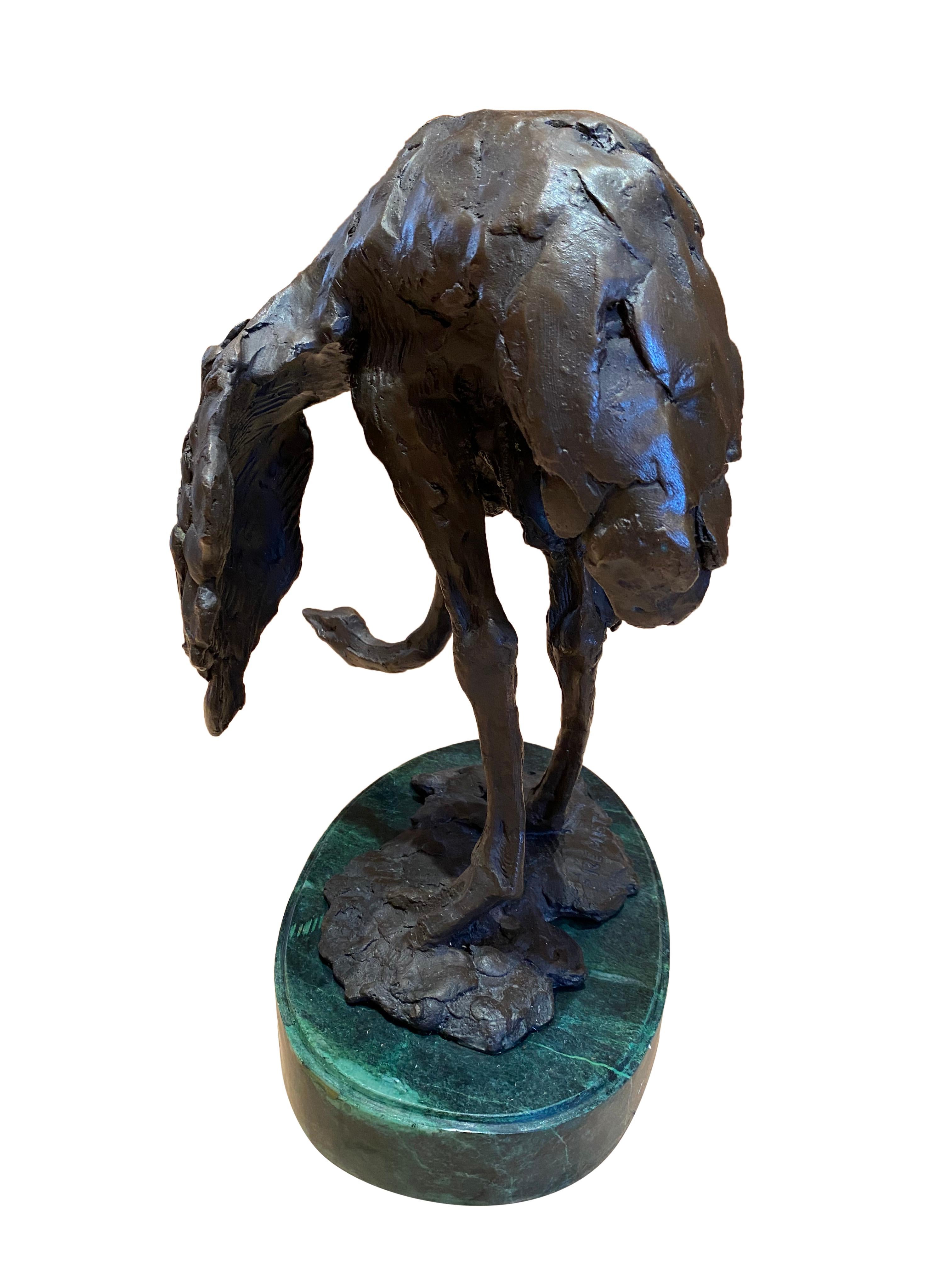 Bronze Ostritch Sculpture, 20th Century For Sale 5