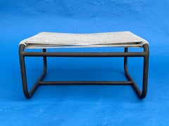 Pouf en bronze de Walter Lamb pour Brown Jordan, années 1950