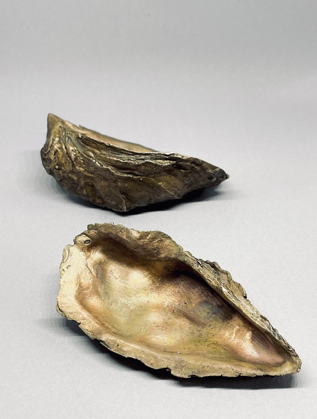 Sculture di conchiglie di ostriche in bronzo In condizioni Nuovo in vendita a PRAHA 7, CZ