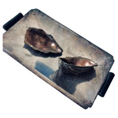 Bronze Oyster Shell Sculptures