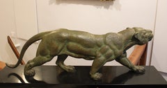 Panther sculpture by Chiparus, circa 1920
