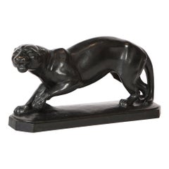 Vintage Bronze Panther