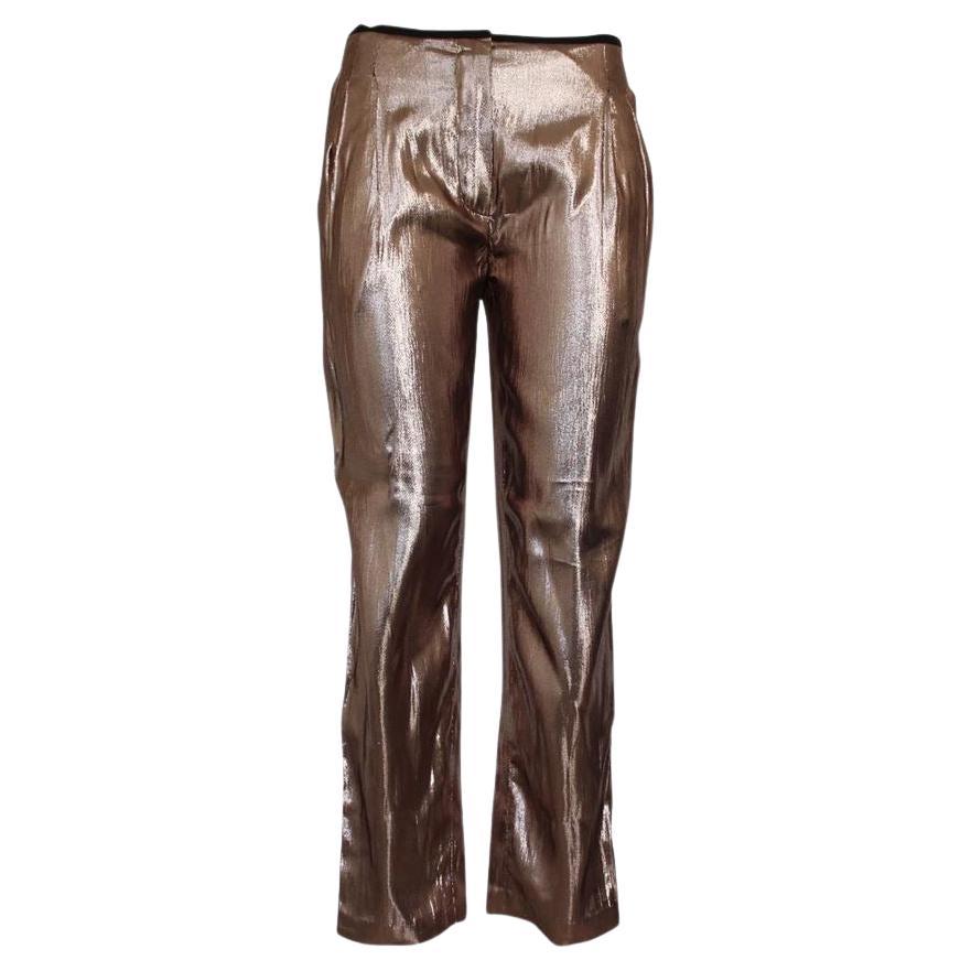 Lanvin Bronze pants size 42 For Sale