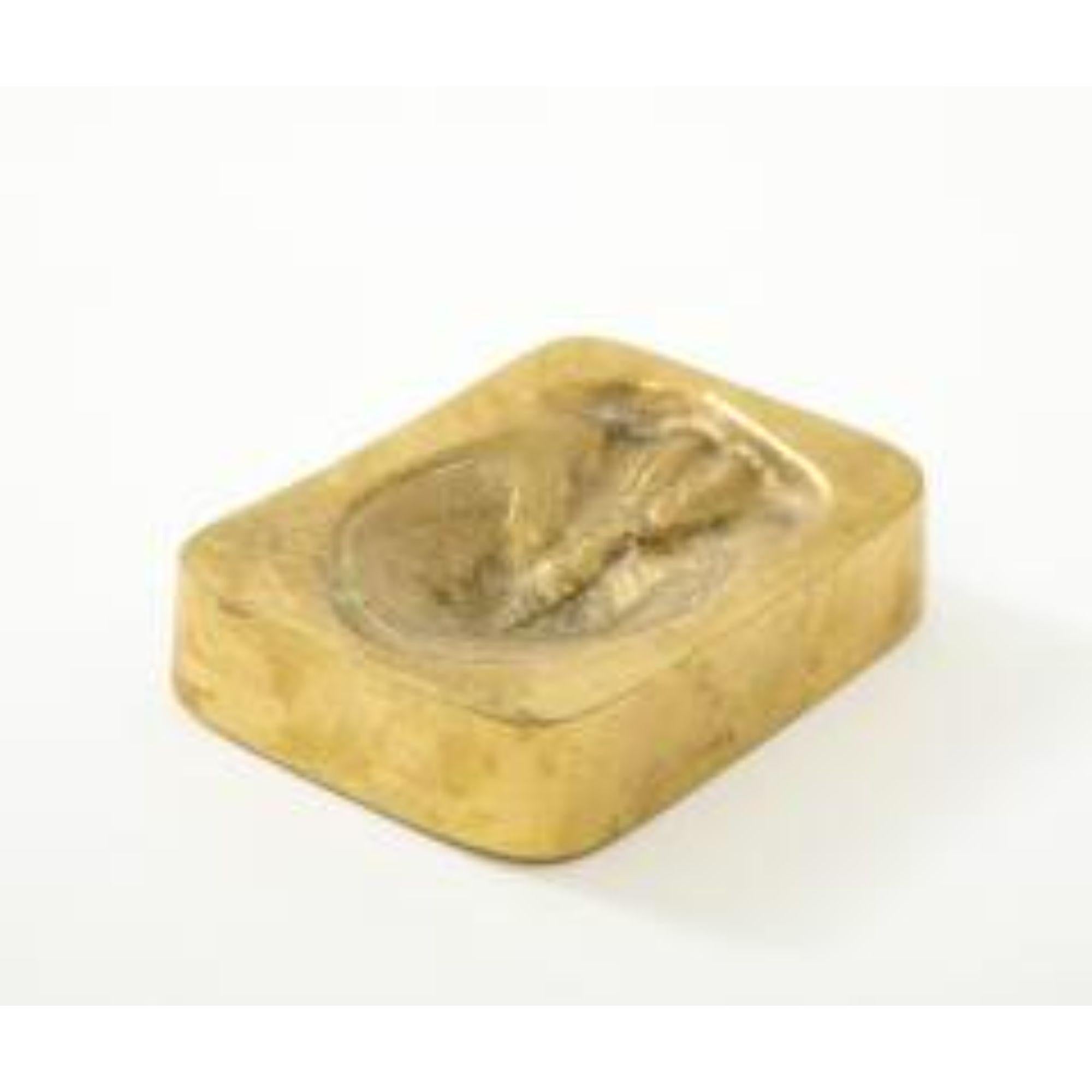 Bronze Paperweight/Vide-Poche by B.W. Genis, circa 1980 For Sale 1