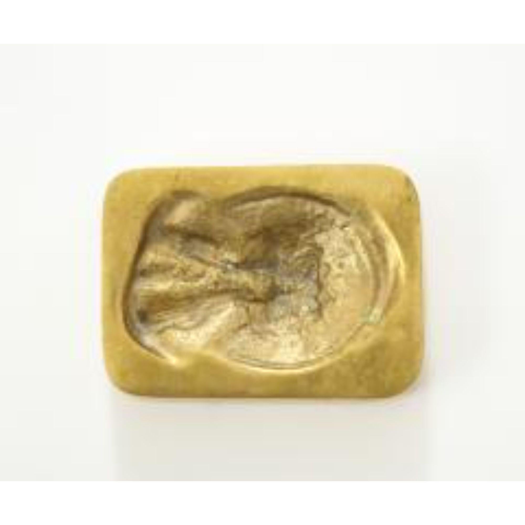 Bronze Paperweight/Vide-Poche by B.W. Genis, circa 1980 For Sale 3
