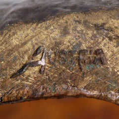 Bronze-Papagei „Ara“, Österreich, Franz Bergman zugeschrieben, Anfang des 20. Jahrhunderts