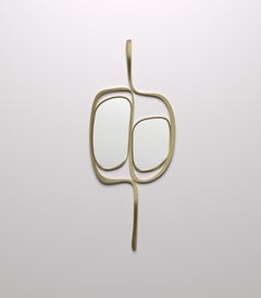 Bronze-Patina Messing-Spiegel von R&Y Augousti