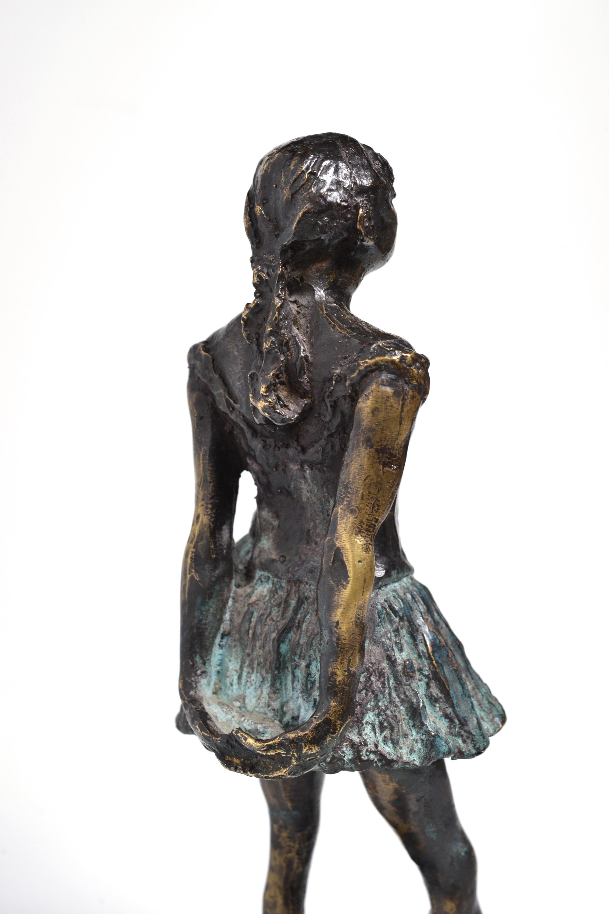 20ième siècle Figurine de petite danseuse de quatorze ans de Degas 20ème siècle en vente
