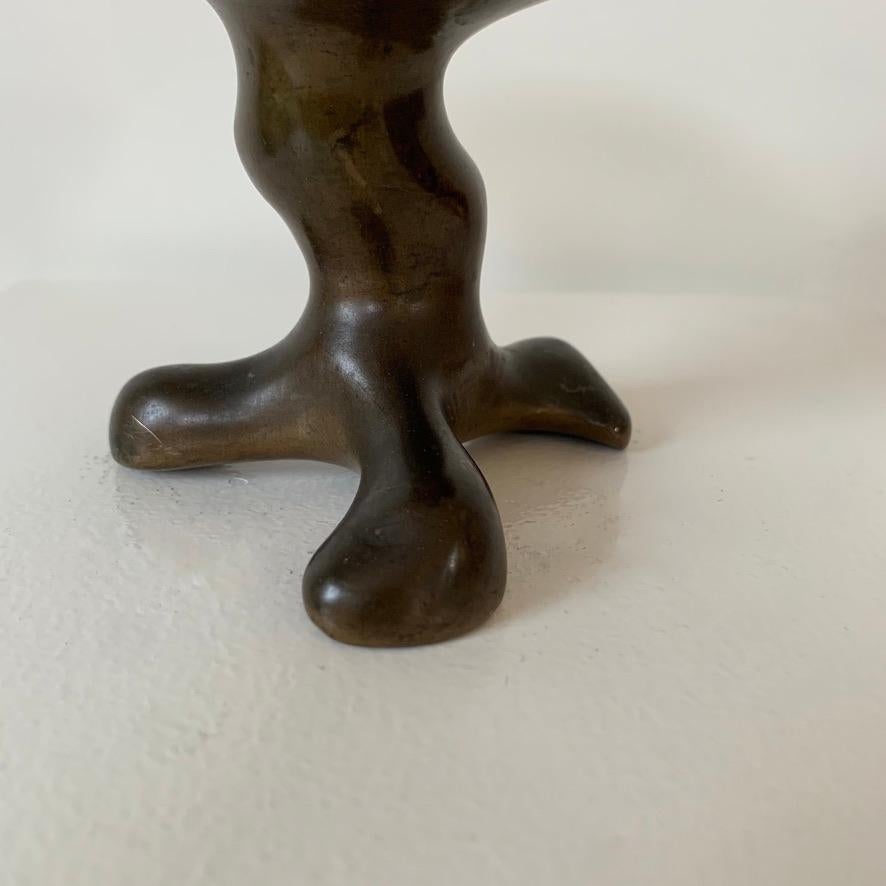 Bronzo patinato Vide-Poche, metà secolo, Francia. in vendita 4