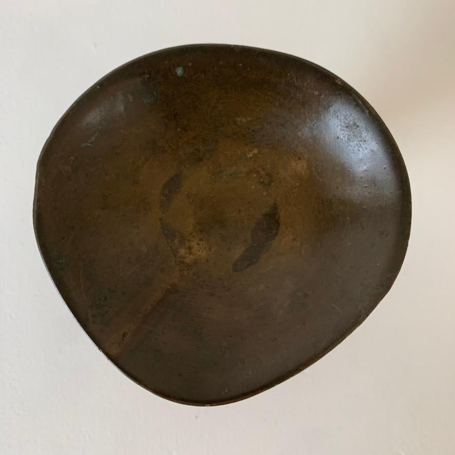 Bronzo patinato Vide-Poche, metà secolo, Francia. in vendita 5