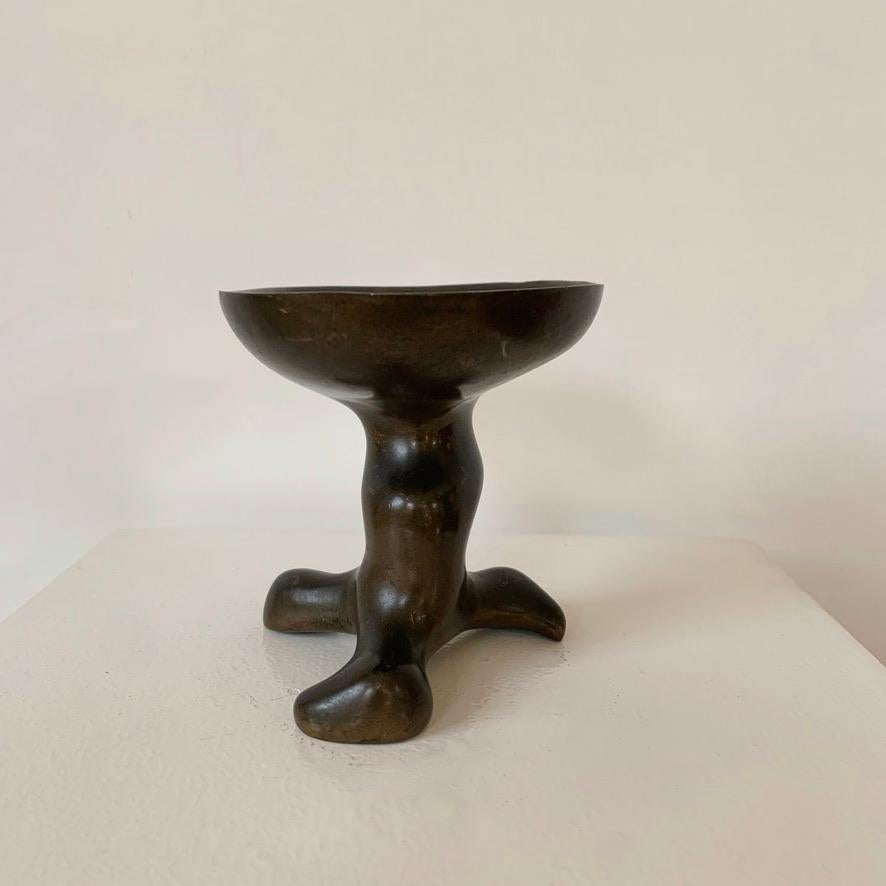Bronzo patinato Vide-Poche, metà secolo, Francia. in vendita 7