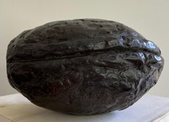 Bronze Patinated Wallnut Decorative Object by Herma de Wit