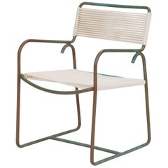 Walter Lamb für Brown Jordan Bronze Patio Dining Armchair