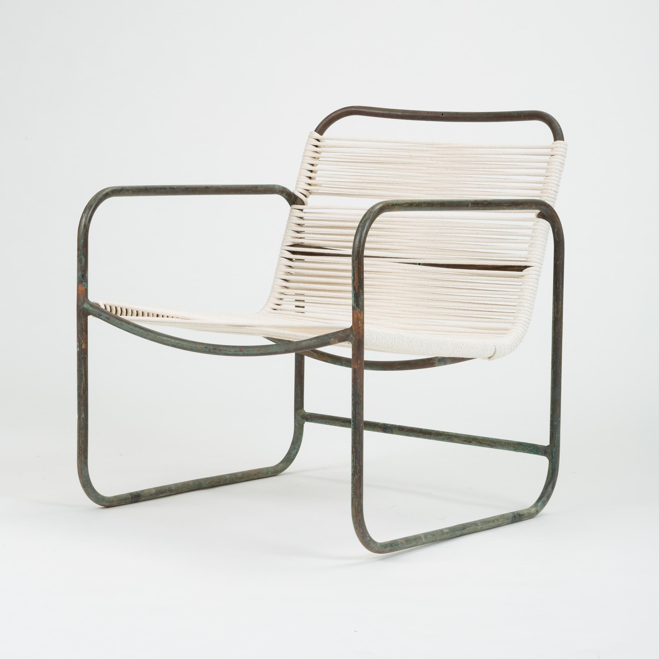 American Bronze Patio Lounge Chair by Kipp Stewart Terra