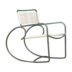 Patio-Set aus Bronze von Walter Lamb für Brown Jordan, neu mit Kordel