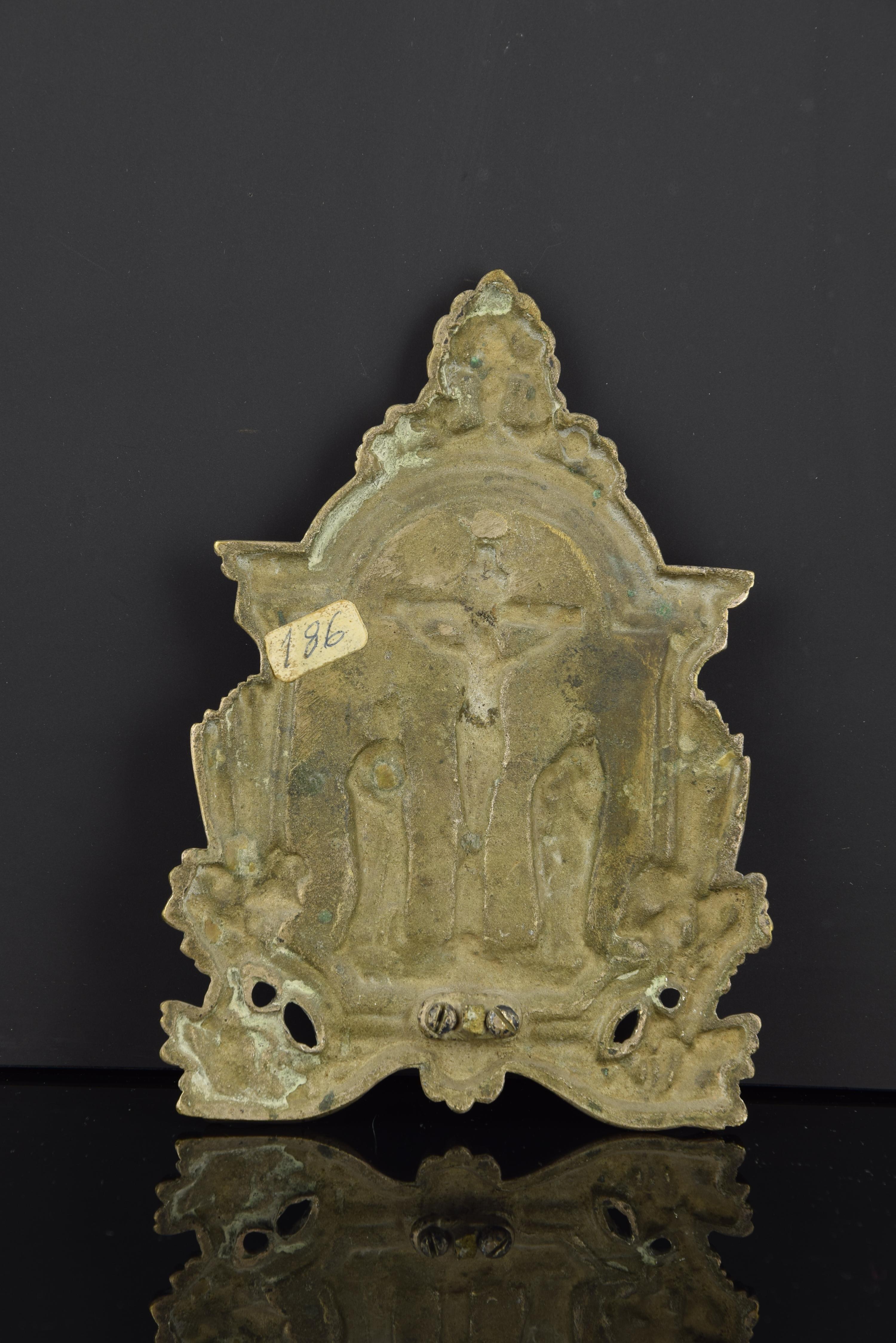 Rococo Bronze pax. 18th century For Sale