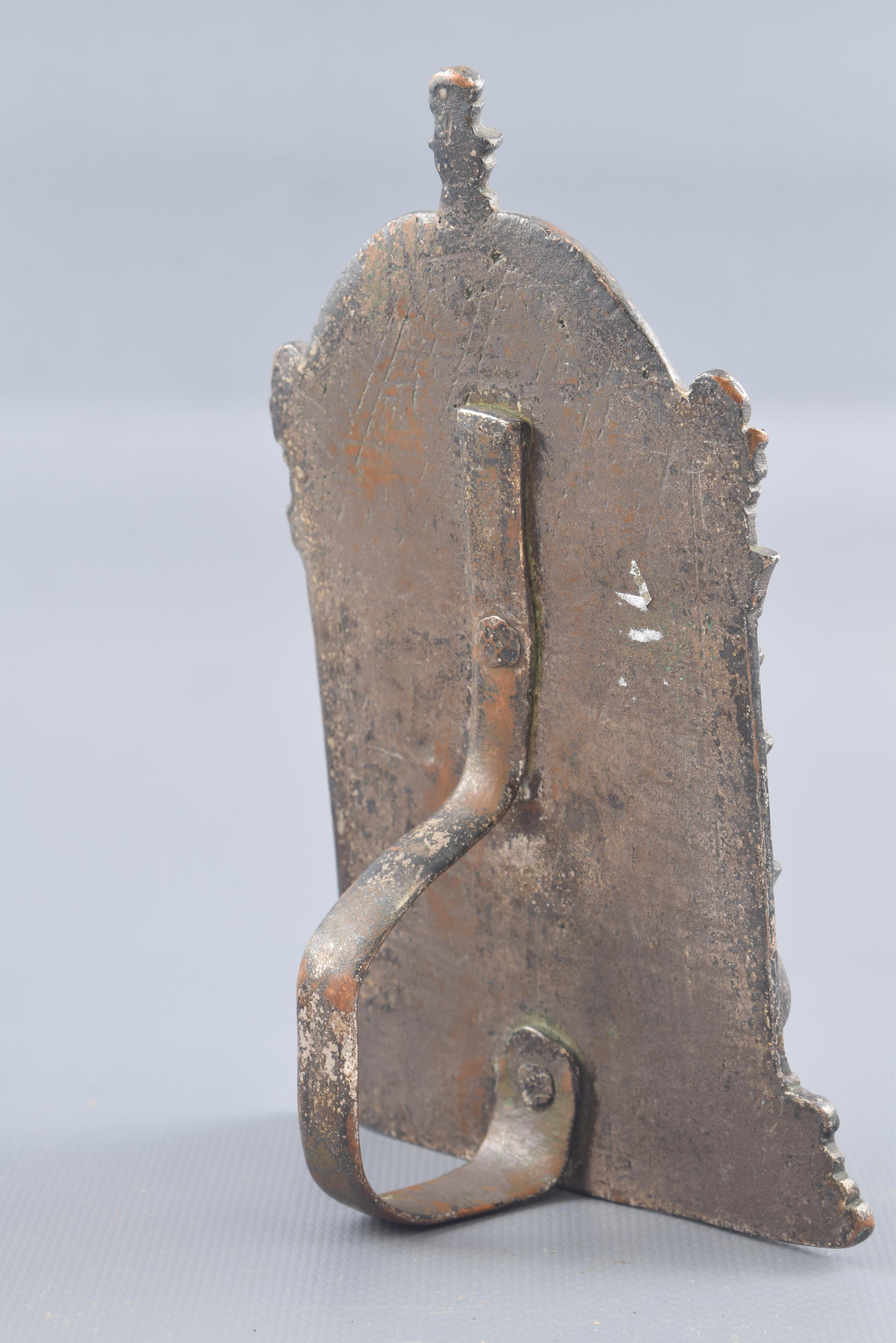 Planche de Pax ou Pax en bronze:: 16ème siècle Abîmé - En vente à Madrid, ES