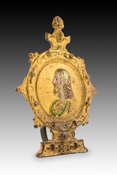 Bronze pax or pax board. Spain, 16th century.