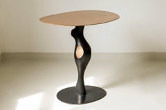 Bronze Pedestal Table by Jacques Jarrige "Bella"