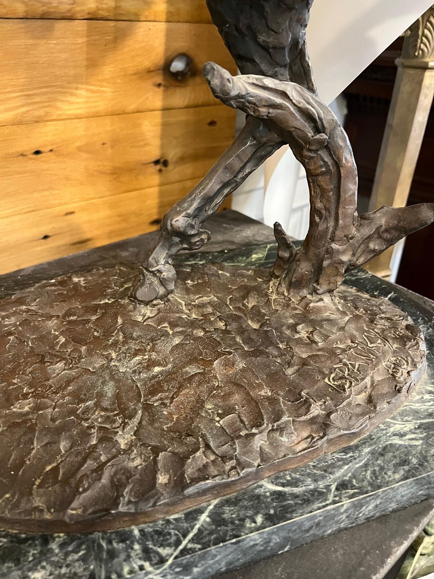 Statua di Pegaso in bronzo di Laszio Ispanky numerata 2/25 Excalibur NY in vendita 5