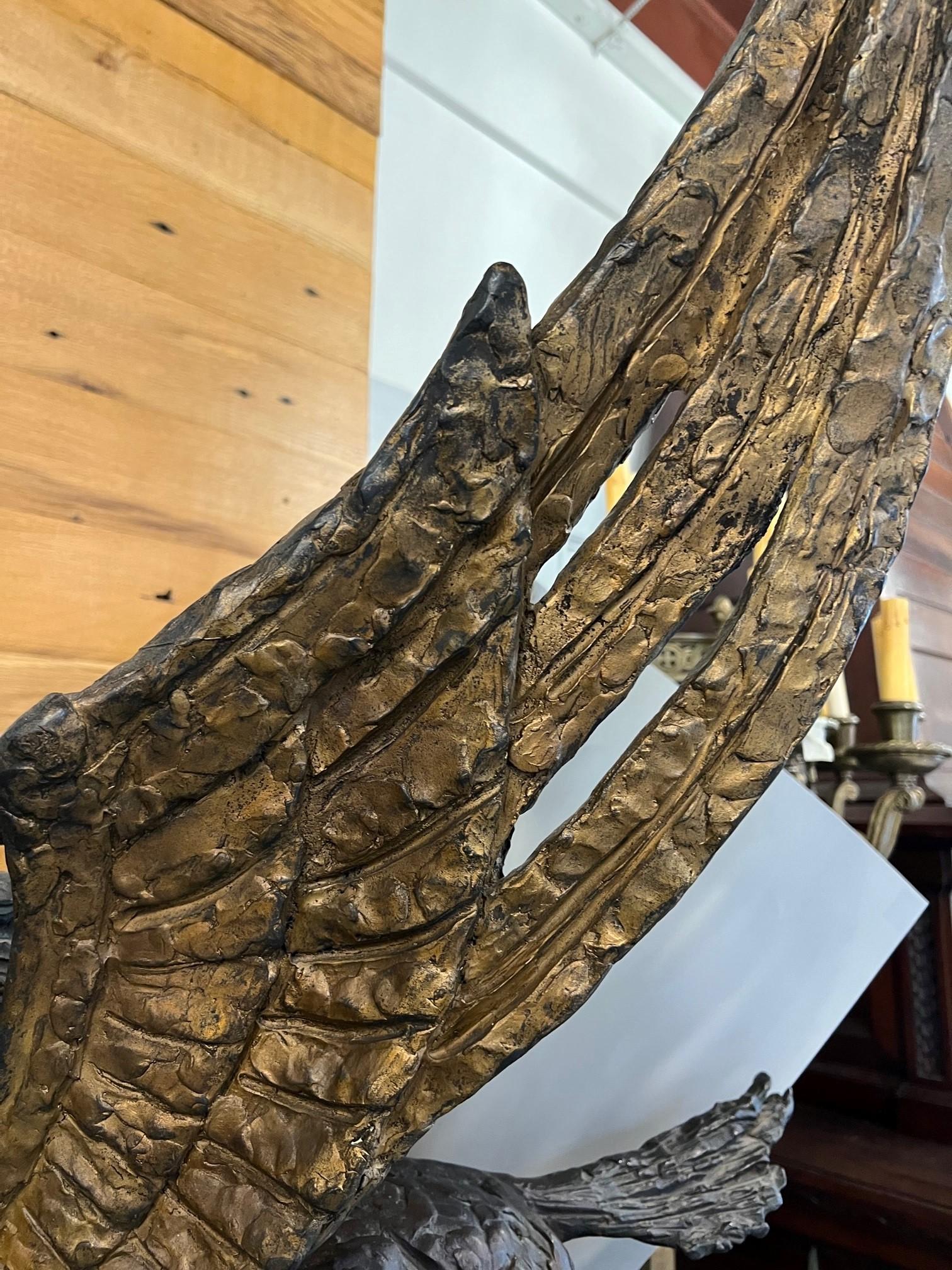 Statua di Pegaso in bronzo di Laszio Ispanky numerata 2/25 Excalibur NY in vendita 1