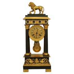 Bronze Pendulum, Restoration Period, France, 19th Century